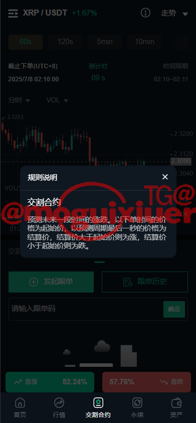 数字货币秒合约系统开发｜源码搭建